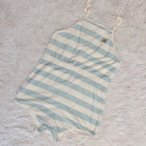 Little Co Lauren Conrad size 8 terry striped romper girls